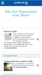 Mobile Screenshot of mignardises.canalblog.com