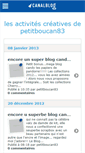 Mobile Screenshot of petitboucan83.canalblog.com