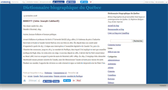 Desktop Screenshot of bioquebec.canalblog.com