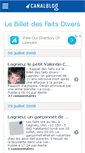 Mobile Screenshot of alerte.canalblog.com