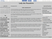 Tablet Screenshot of despoussieres.canalblog.com