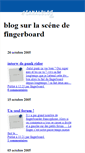 Mobile Screenshot of fingerboard.canalblog.com
