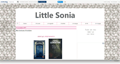 Desktop Screenshot of littlesonia.canalblog.com