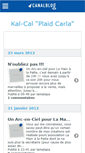 Mobile Screenshot of plaidcarla.canalblog.com
