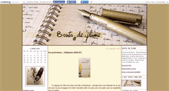 Desktop Screenshot of boutsdeplume.canalblog.com