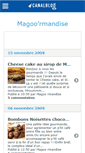Mobile Screenshot of magoormandise.canalblog.com