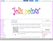 Tablet Screenshot of jolispoints.canalblog.com