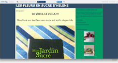 Desktop Screenshot of lesfleursensucre.canalblog.com