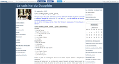 Desktop Screenshot of cuisinedudauphin.canalblog.com