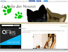 Tablet Screenshot of chezlesnounis.canalblog.com