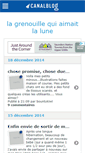 Mobile Screenshot of grenouillelune.canalblog.com