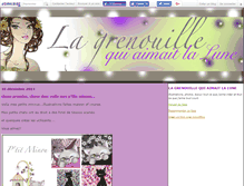 Tablet Screenshot of grenouillelune.canalblog.com