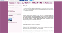 Desktop Screenshot of classeneige2010.canalblog.com
