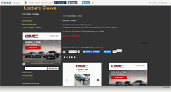 Desktop Screenshot of lectureclown.canalblog.com