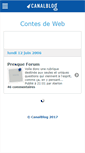 Mobile Screenshot of contesdeweb.canalblog.com