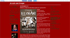 Desktop Screenshot of jesuisunetroupe.canalblog.com
