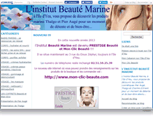 Tablet Screenshot of beautemarine.canalblog.com