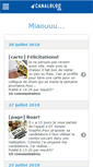Mobile Screenshot of miaouuu.canalblog.com