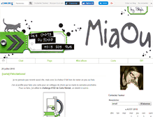 Tablet Screenshot of miaouuu.canalblog.com