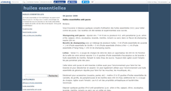 Desktop Screenshot of huileessentielle.canalblog.com