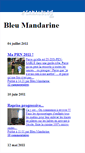 Mobile Screenshot of bleumandarine.canalblog.com