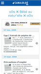 Mobile Screenshot of bebesoleil.canalblog.com