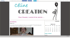 Desktop Screenshot of celinecreat.canalblog.com