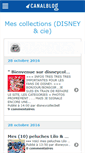 Mobile Screenshot of disneycollecbell.canalblog.com