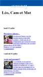Mobile Screenshot of cametmat.canalblog.com