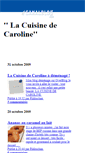 Mobile Screenshot of caro06cuisine.canalblog.com