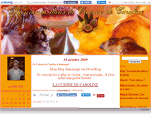 Tablet Screenshot of caro06cuisine.canalblog.com