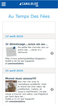 Mobile Screenshot of otempsdesfees.canalblog.com