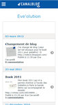 Mobile Screenshot of eveolution.canalblog.com