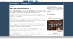 Desktop Screenshot of monsieurouapouap.canalblog.com