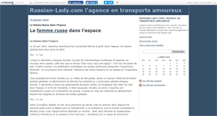Desktop Screenshot of femmederussie.canalblog.com