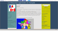 Desktop Screenshot of francais1.canalblog.com