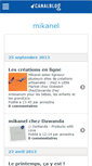 Mobile Screenshot of mikanel.canalblog.com