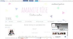 Desktop Screenshot of amaniterose.canalblog.com