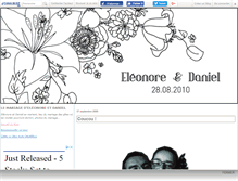 Tablet Screenshot of eleonoreetdaniel.canalblog.com