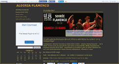 Desktop Screenshot of alegriaflamenco.canalblog.com