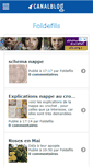 Mobile Screenshot of foldefils.canalblog.com