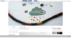 Desktop Screenshot of dutempspourca.canalblog.com