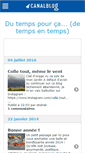 Mobile Screenshot of dutempspourca.canalblog.com