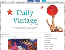 Tablet Screenshot of dailyvintage.canalblog.com