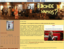 Tablet Screenshot of dondevamos.canalblog.com