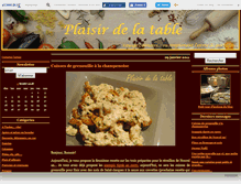 Tablet Screenshot of plaisirdelatable.canalblog.com