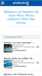 Mobile Screenshot of jmmorio.canalblog.com