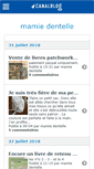 Mobile Screenshot of mamiedentelle.canalblog.com