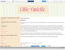 Tablet Screenshot of liliecadette.canalblog.com