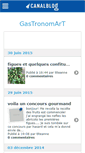 Mobile Screenshot of gastronomart.canalblog.com
